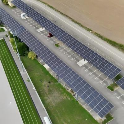 Solar Panels for Parking Shades